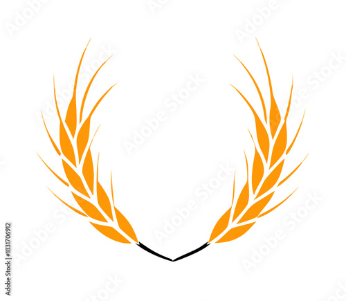 Agriculture wheat Logo. wheat Logo Template vector icon design. Template vector icon design