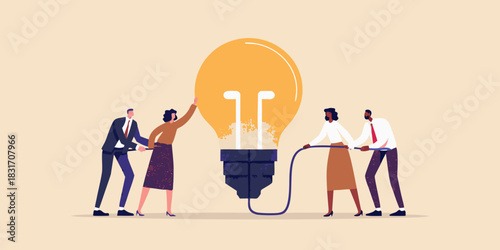 Teamwork to power innovation and the generation of new ideas