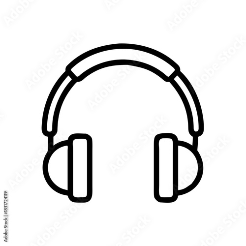WORKSPACE headphones icon transparent background