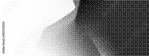 Bg dither pixel with bit 8 and bitmap pattern for gradient game background. Black rectangle grit and tv art with linear semitone and blend dot illustration. Halftone square and vector grunge with