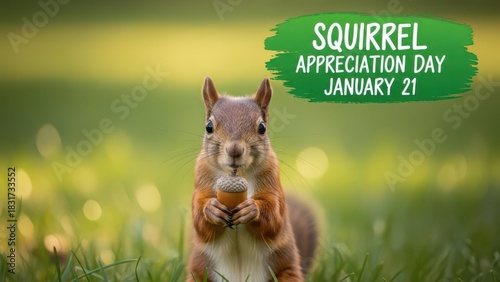 Celebrate Squirrel Appreciation Day on January 21
