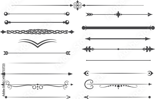  Old western line dividers.eps