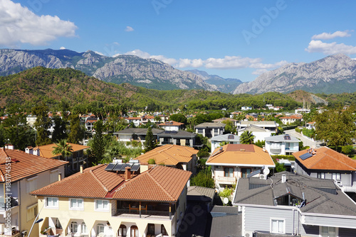 Fototapeta Naklejka Na Ścianę i Meble -  The panorama of Camyuva, Antalya provence, Turkey