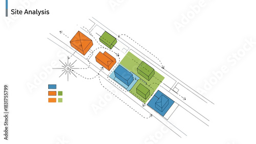 Architectural Site Plan An Overview of Buildings and Their Contextual Arrangement