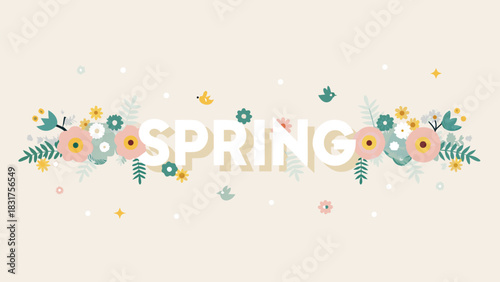 Whimsical and clean flat vector illustration featuring playful elements and bright colors perfect for creative projects and children s designs