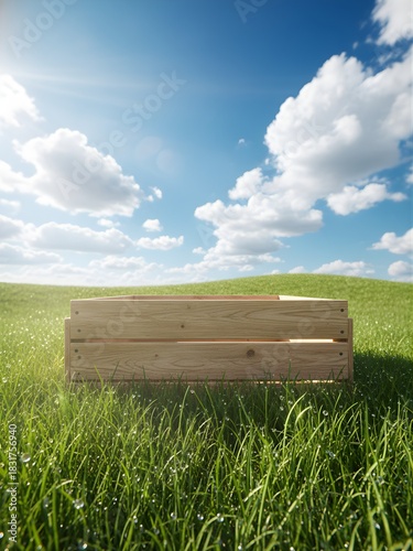 bench in the grass