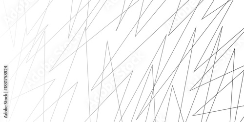 Abstract background with lines. Golden lines on White paper. Abstract black diagonal lines and luxury elegant pattern background. random chaotic line and creative geometric shape background 