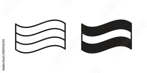 Approximately equal icon template color editable. for graphic and web design.