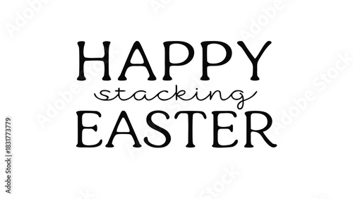 Conceptual illustration of stacked typography with a vibrant color palette suitable for design projects and visual communication