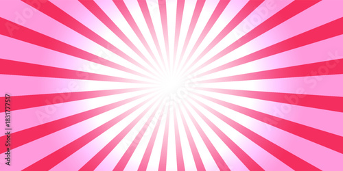 Pink gradient radiation Background illustration