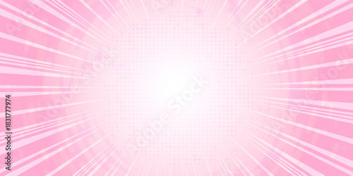 It is a concentrated line of pink light.There are multiple variations.