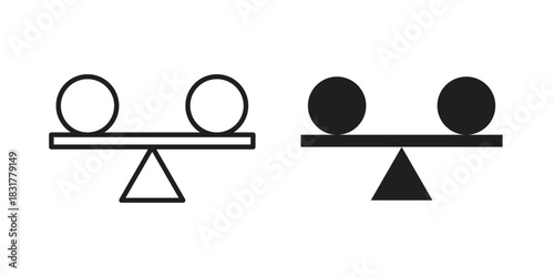 Stable icon template color editable. for graphic and web design.