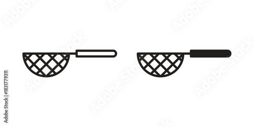 Strainer icon template color editable. for graphic and web design.
