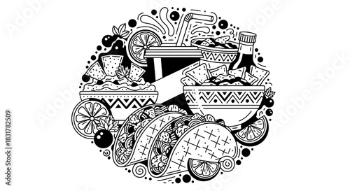 Diverse business team collaborating on a project in a bright modern office