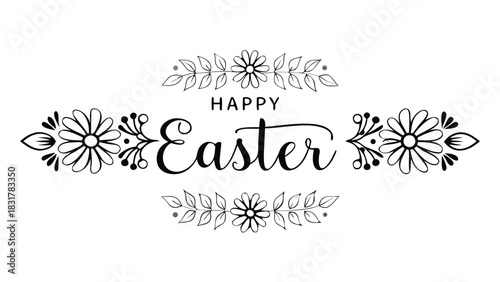 Elegant overhead perspective easter banner design featuring vibrant colors and festive elements perfect for seasonal advertisements and celebrations