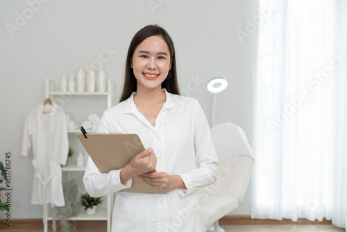 Beauty Checklist Program, Beauty Clinic, VIP Clients customer receive spa and beauty, Spa and Beauty, White Room with Bed and Chair, Skin Care, Style, Health, Beauty, Beautician