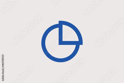 stats illustration in line style design. Vector illustration.	