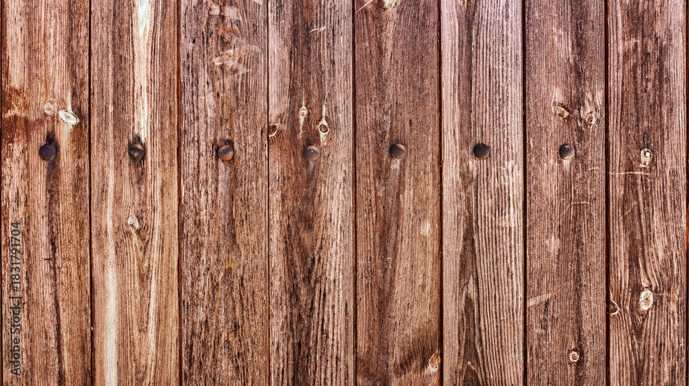 Naklejka premium Weathered Wood Textured Abstract Background Design