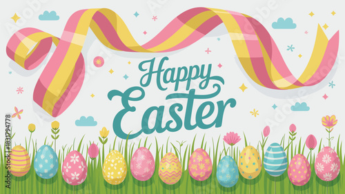 Abstract geometric pattern with vibrant color gradients and clean lines on a white background for design projects