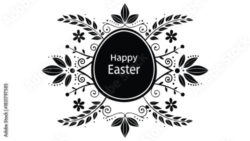 Dynamic abstract composition with central arrangement of geometric shapes and vibrant color palette suitable for modern graphic design projects