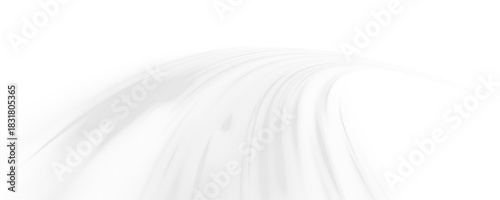 A smooth glowing line spirals gracefully across a bright space, scattering tiny png sparkles. Its motion flows elegantly and continuously. Perfect vector for futuristic digital designs.