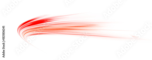 PNG curved neon lines twist and flow with motion across a dark background. Bright cyan streaks and glowing trails highlight speed and energy. Vector light lines overlap with dynamic motion blur.