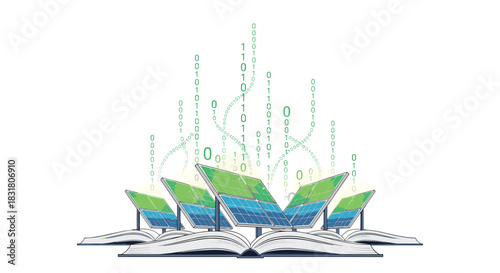 Digital Transformation of Knowledge Through Open Books and Growing Plants, Generative AI.