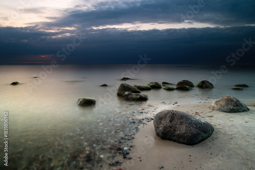 Fototapeta Naklejka Na Ścianę i Meble -  The landscape on the Baltic Sea.