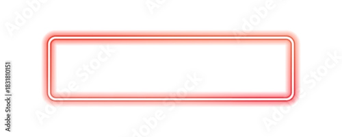 Abstract neon border with purple and pink gradient lights. Center is transparent for creative use. Great for posters, flyers, or social media visuals. Png. Vector illustration.