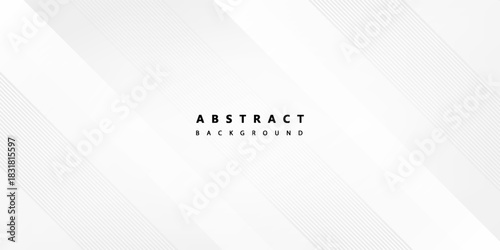 Dynamic fluid white geometric with colorful gradient background