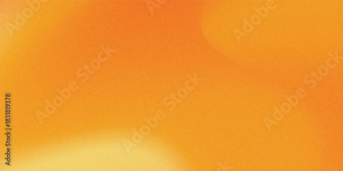 Dark blue orange red grainy texture background abstract vibrant color wave shape black backdrop noisy wide banne