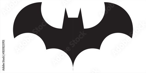 bat vector icon logo Halloween character ghost illustration cartoon symbol graphicPrint
