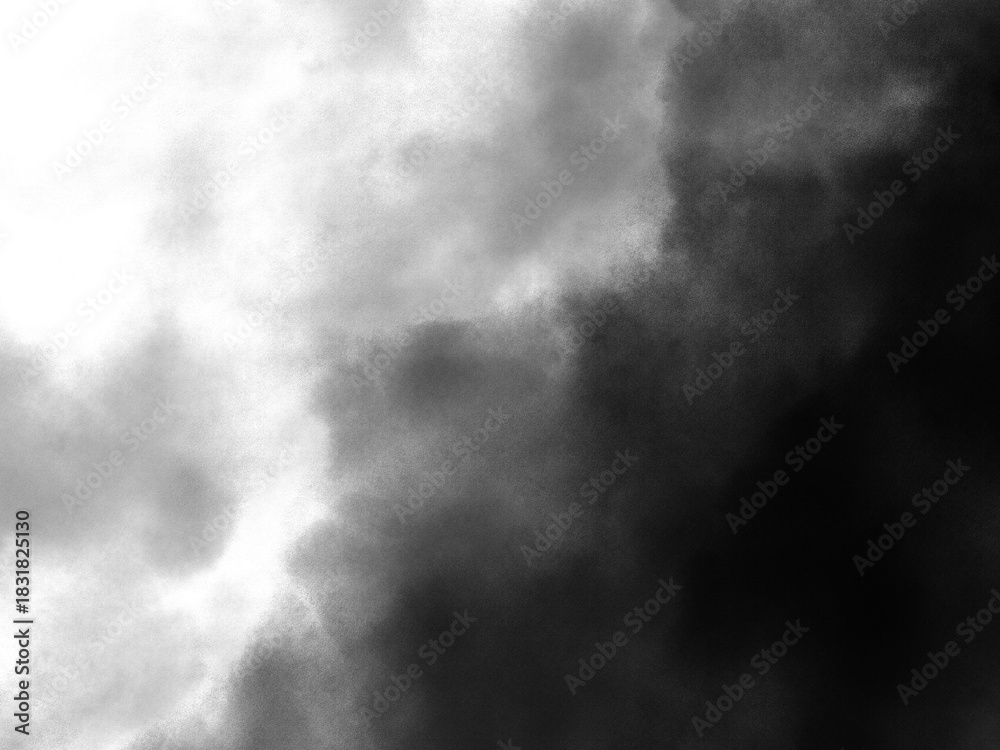 Obraz premium 移り変わりの早い雲行きの漫画素材