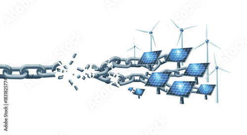 Renewable Energy Sources Connected to a Blockchain Network, Generative AI.