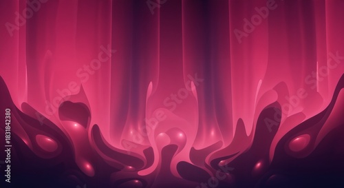 Pink minimalist abstract gradient background