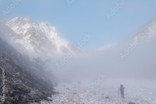 日本の山岳風景