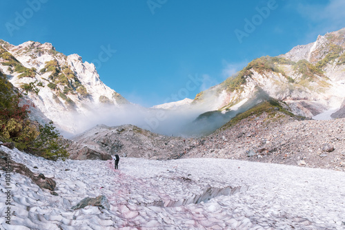 日本の山岳風景