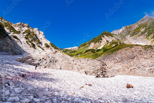 日本の山岳風景