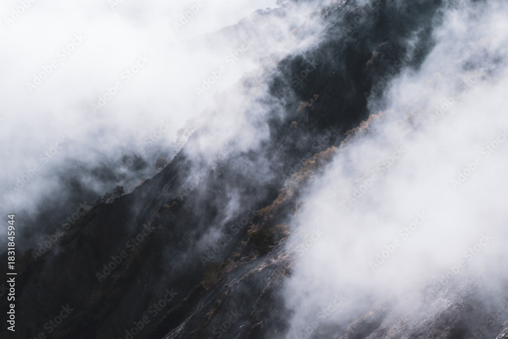 Obraz premium 日本の山岳風景