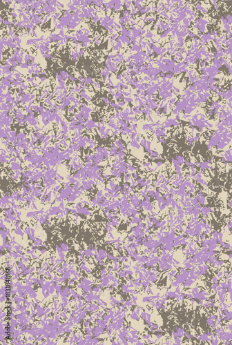 幾何　クラッシュ　草原　花畑　シームレス