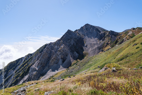 日本の山岳風景