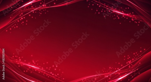 Red minimalist abstract gradient background