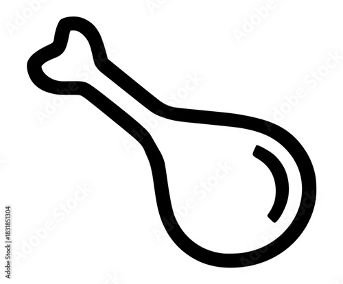 Culinary Contrast: Monochrome Culinary Iconography | Clean, isolated vector art for creative projects.