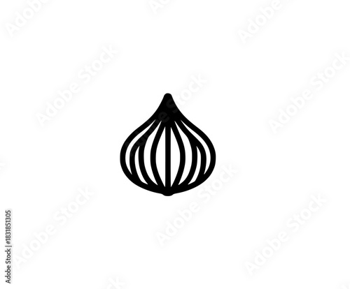 Elegant Silhouette - Symbol Balance Harmony | Clean, isolated vector art for creative projects.