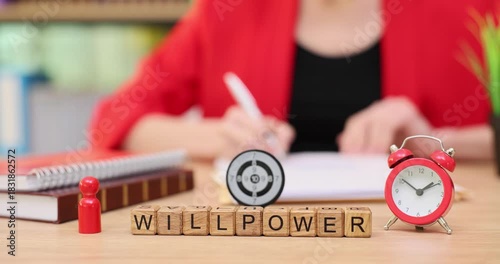Boosting willpower through focused writing and time management techniques at a cozy desk setting