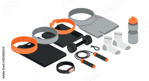 Modern isometric fitness gear essentials for home and gym workouts