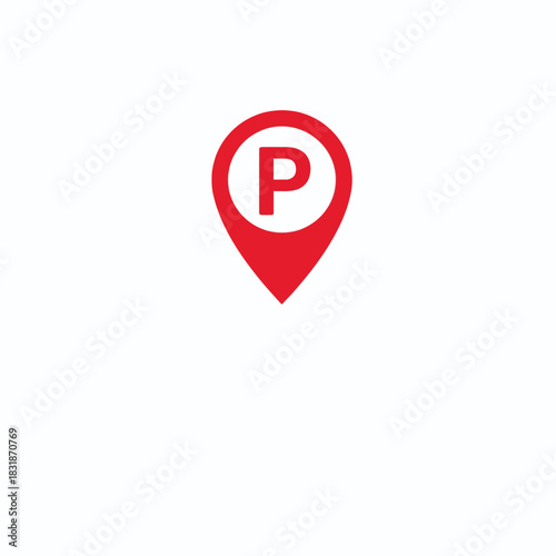 Parking Location Pin Icon, map pointer icons Free Download Parking Location Pin Icon, map pointer icons - GFXLoad