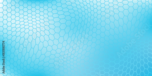 Abstract EPS10 vector cool blue hexagon design background template perfect for healthcare, medical and science and various websites, artworks, graphics, cards, banners, ads and much more.