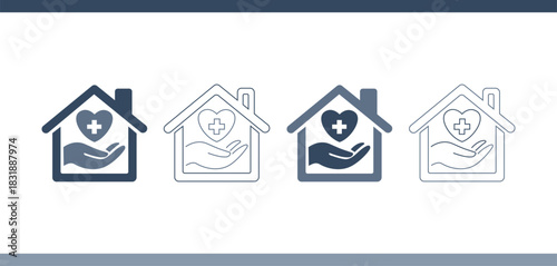Home Healthcare Protection Icon