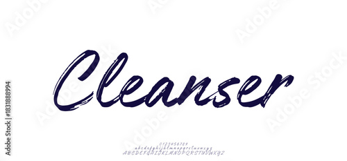 Lettering Modern Alphabet font. Futuristic designs. Typography fonts regular, typeface uppercase and lowercase.